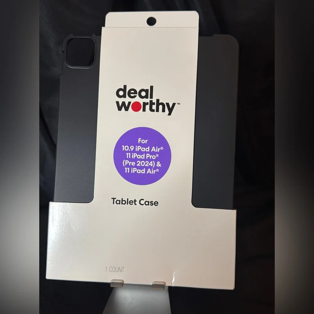 Black Tablet Case 10.9” for iPad Air 11 & iPad Air 11 Pro